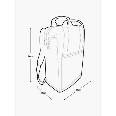 6. EVOC Tote Backpack 18 carbon gray - black