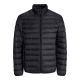 2. Jack&Jones men's down jacket JJEBRADLEY LIGHT PUFFER COLLAR NOOS 12280971 BLACK