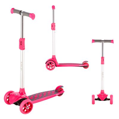 4. HLB02 PINK CHILDREN'S SCOOTER NILS FUN