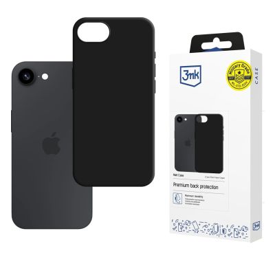 3. 3mk Matt Case for Apple iPhone 16e / SE 4 - Black