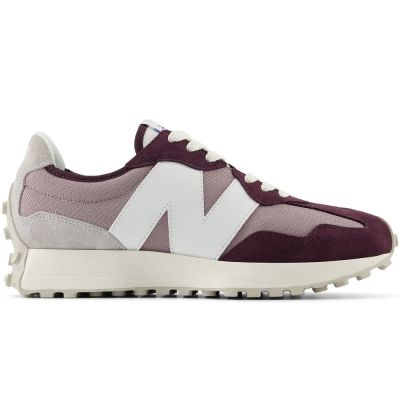 New Balance 327 sneakers, suede, purple, women's/men's sports shoes (U327CF)