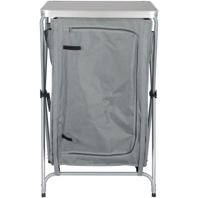 17. FOLDABLE TRAVEL CABINET WITH 3 SHELVES 60x51x98CM ENERO CAMP