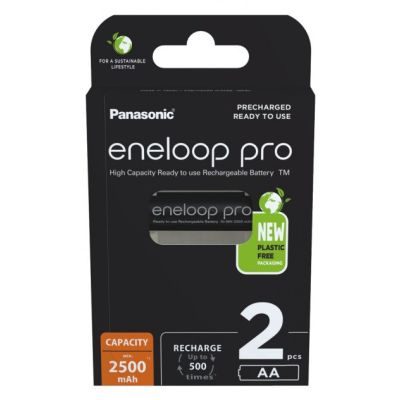 PANASONIC ENELOOP PRO AA 2500mAh 2 pcs