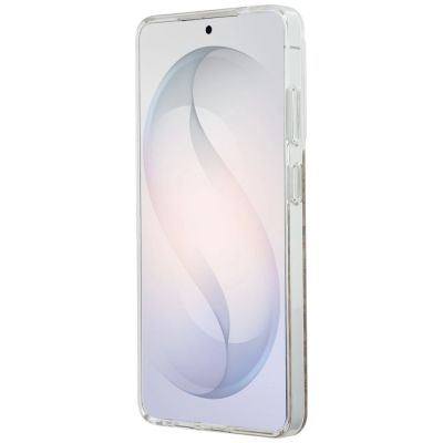 5. Guess IML Leopard Print Triangle MagSafe Case for Samsung Galaxy S26 Ultra - Brown