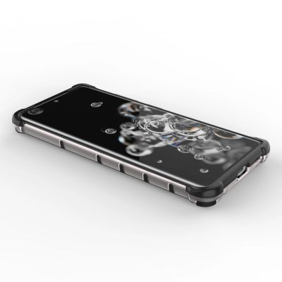 11. Honeycomb case armored cover with a gel frame for Samsung Galaxy S22 Ultra blue