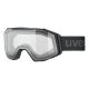 Uvex 5505422028 winter sports goggles Black Transparent