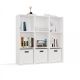 4. MALAX SHELVING 3x3 H WHITE