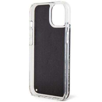 5. Guess Liquid Glitter Marble case for iPhone 14 - black