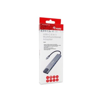 7. USB Equip 133497 USB Type-C Adapter Black, Gray