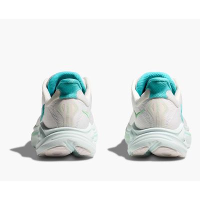 4. HOKA Clifton 10 Women's Running Shoes White/Cielo Blue (1162031‑WTCL)