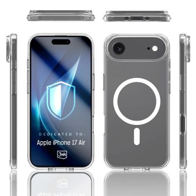 9. 3mk Armor MagCase for iPhone 17 Air - Transparent