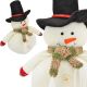 6. DECORATIVE SNOWMAN 23CM HATTER
