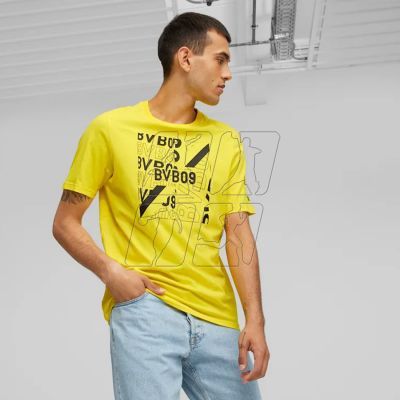 4. Puma Borussia Dortmund FtbCore Graphic Tee M 771857-01