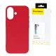 Liquid Silicone Case MagSafe for Samsung Galaxy S25+ - Red