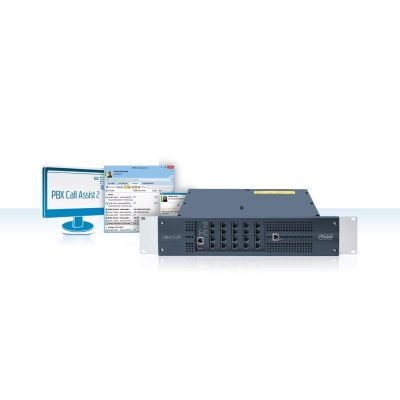 2. AUERSWALD COMPact 5500R telephone system (19" housing)