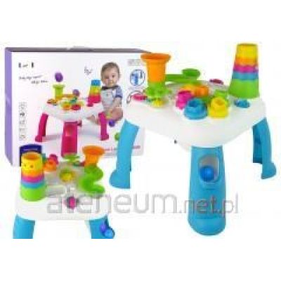 Interactive Educational Table Sorting Game Ball Slide Blue
