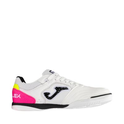 5. Joma Top Flex 2532 Indoor football boots white and black TOPW2532IN