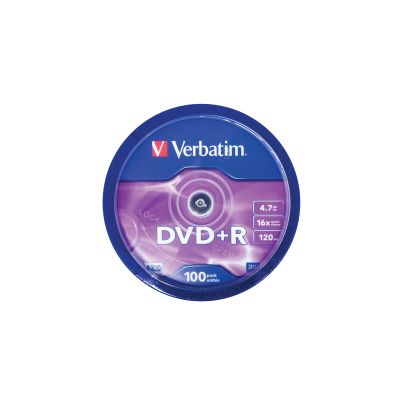 DVD Verbatim 43551 (4.7GB; 16x; 100pcs; Cake)