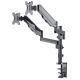 4. MANHATTAN DESK ARM 2X TV LED/LCD 17-32 INCHES