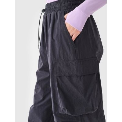 3. Women's casual cargo pants 4F 4FRAW24TTROF1169-20S