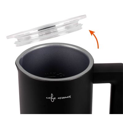 4. ELDOM SI560C FOMI Milk Frother, 500 W, Black, 300 ml, Frothing and Heating