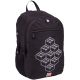 2. LEGO Bricks Extended Backpack 20222-2511 Black One size