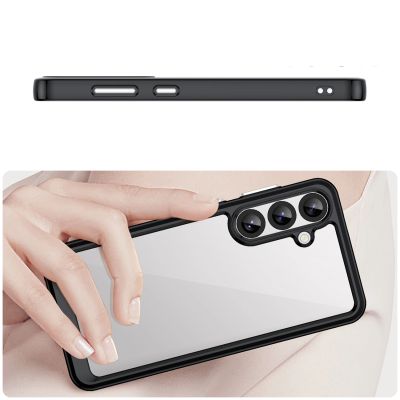 4. Outer Space Case for Samsung Galaxy A36 Cover with Flexible Frame - Black