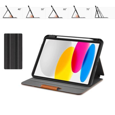 7. Tech-Protect Fleece Case for iPad 10.9” 10 / 2022 / 11” 11 / 2025 - Brown