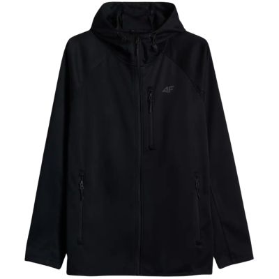 2. Men’s Softshell Jacket 4F M646 Deep Black 4FWAW26TSOFM646 20S