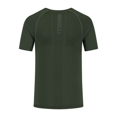 2. Rogelli ESSENTIAL green running shirt L