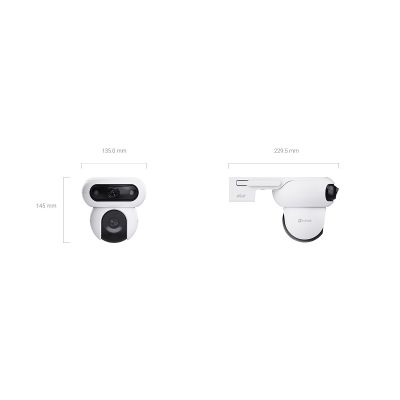 4. Ezviz HB90X Dual 4G Wi-Fi Kit 4MP+4MP IP Camera with 8W Solar Panel