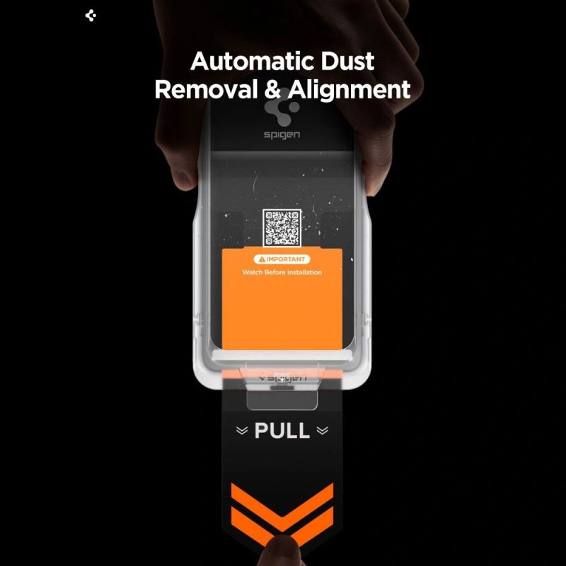 7. Spigen Glas.Tr Ez Fit Pro HD Tempered Glass for Samsung Galaxy S26