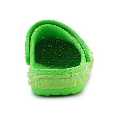 6. Crocs Croc Band Geometric Glow Band Clog K Jr 210132-3WA flip flops