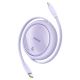 2. Baseus Free2Pull 20W 1m Cable (Purple)