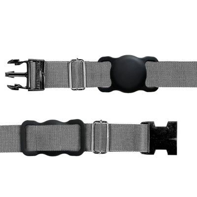 3. Wozinsky WEA-01 Apple AirTag Silicone Case for Dog or Cat Collar - Black