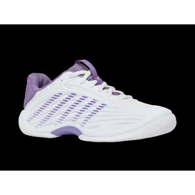 2. K-swiss HYPERCOURT EXPRESS 3 WHITE/PURPLE HAZE/LUNAR ROCK-M sneakers (94603-160-M)