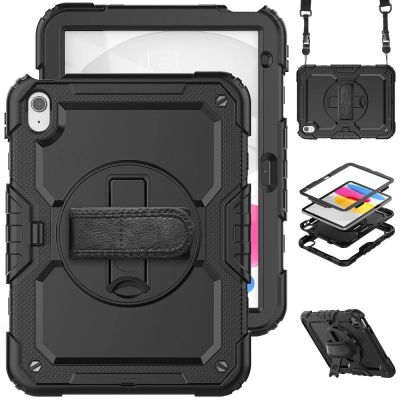 4. Tech-Protect Solid360 Case for iPad 10.9" 2022 - Black