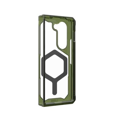 8. UAG Urban Armor Gear Plyo Pro Case | Samsung Galaxy Z Fold5 | olive (transparent)/space gray