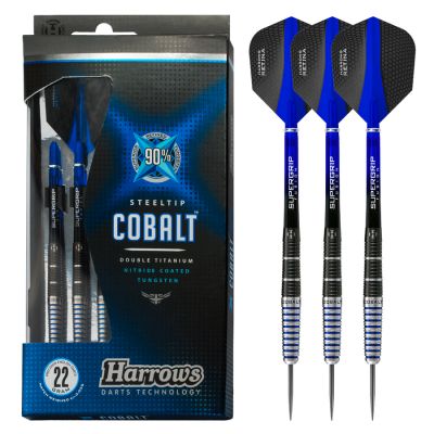 7. Harrows COBALT 90% Steeltip Darts HS-TNK-000013299