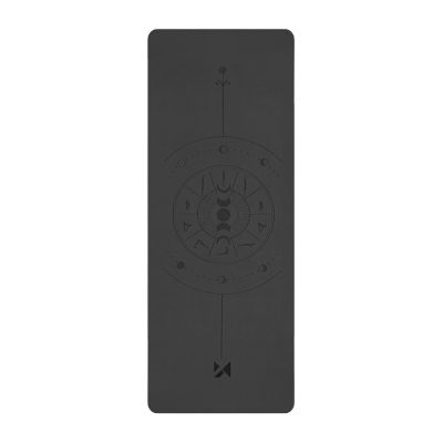 Wozinsky WNSP-NKB 183 x 61 x 0.5 cm natural rubber yoga mat - black