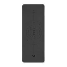 Wozinsky WNSP-NKB 183 x 61 x 0.5 cm natural rubber yoga mat - black