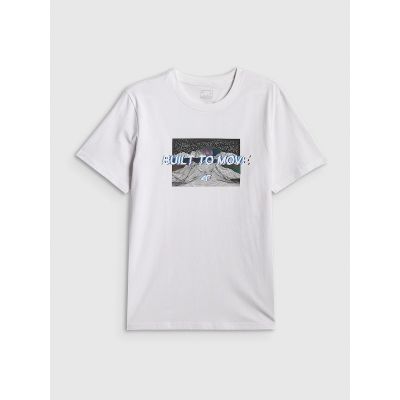 9. Men's regular printed T-shirt 4F 4FRSS26TTSHM3658-10S