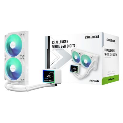11. ASRock Challenger White 240 Digital Cooler