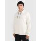 Men's sweatshirt with hood, open, 4F 4FRAW25TSWSM2458-11S