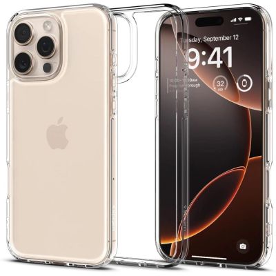 Spigen Ultra Hybrid iPhone 16 Pro Case - Clear