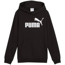 Puma ESS No. 1 Logo Hoodie for Kids Black 684909 01