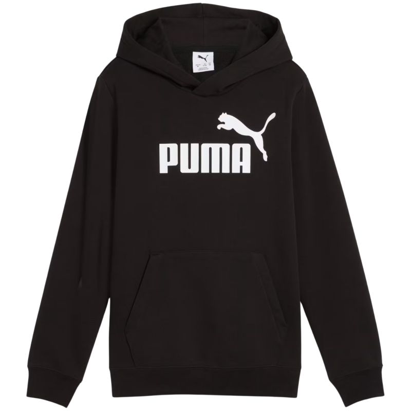 Puma ESS No. 1 Logo Hoodie for Kids Black 684909 01