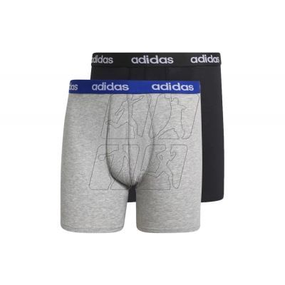 3. Adidas Linear Brief Boxer 2 Pack M GN2072