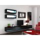 7. VIGO '90' display cabinet full 90/35/32 black/black combination