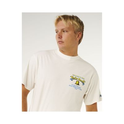 5. Men's RIP CURL Bells Pro 26 Bell Logo Tee White